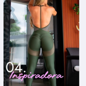 ENTERIZO CON EFECTO PUSH - UP (Ropa Deportiva) - Claudia Quintero