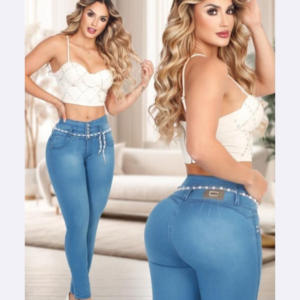 JEANS COLOMBIANOS - JEAN PRETINA ALTA