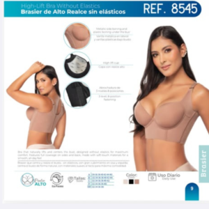 BRASIER ALTO REALCE SIN ELASTICOS